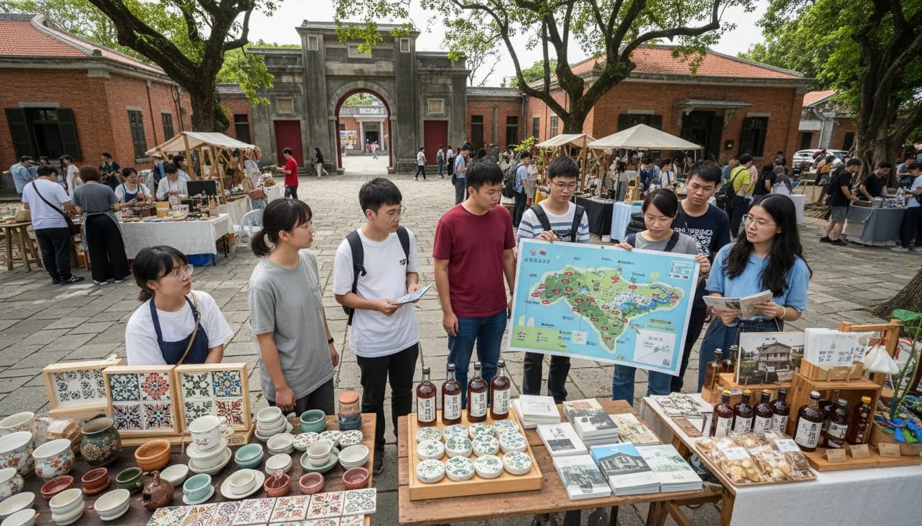 跳脫戰地與高粱框架：從金門文化市集探索13處歷史潛力點與雙路線慢旅指南
