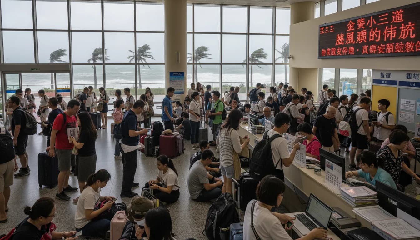 金廈小三通颱風雙向停航，改票退票、等船候補的 5 個實用步驟