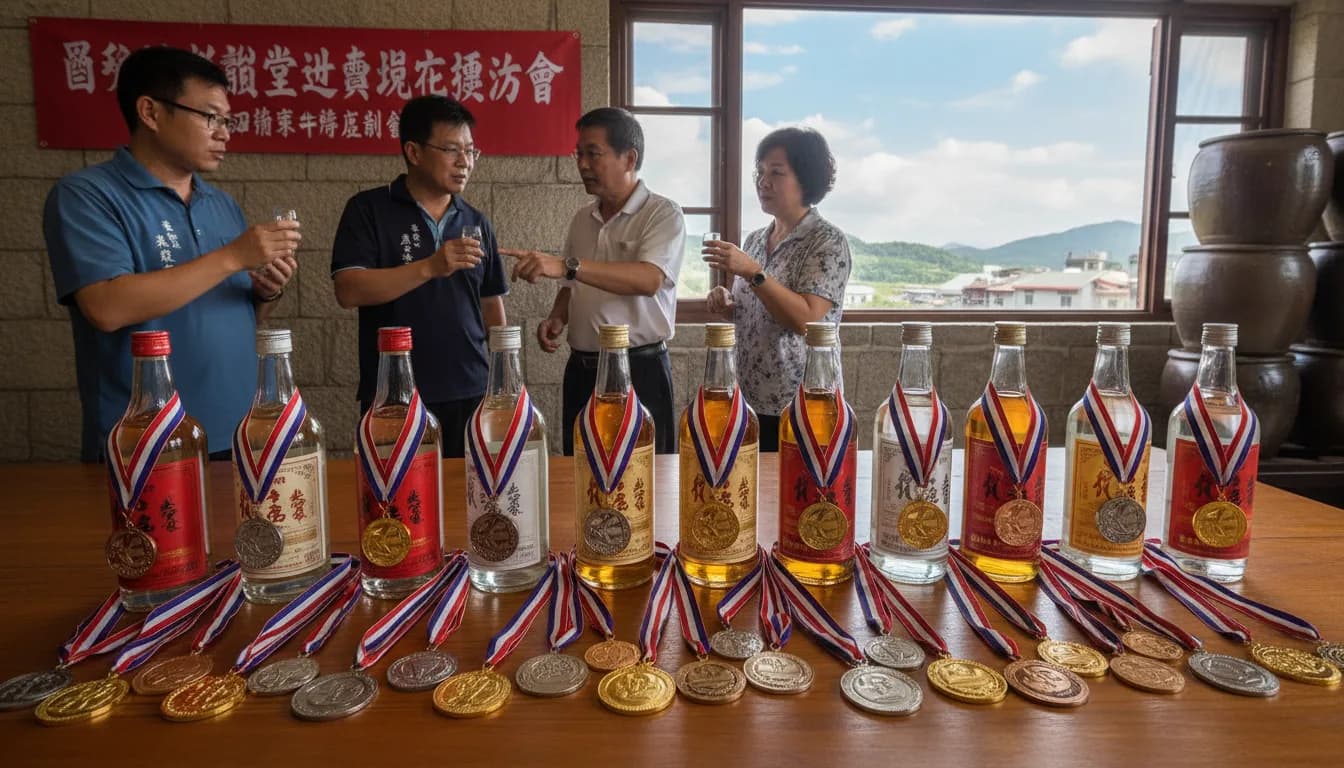 金門高粱酒57面獎牌的含金量：評比標準、釀造重點與選購五件事